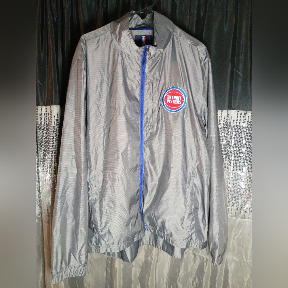 Detroit Pistons Executive Full Zip 3M Jacket
